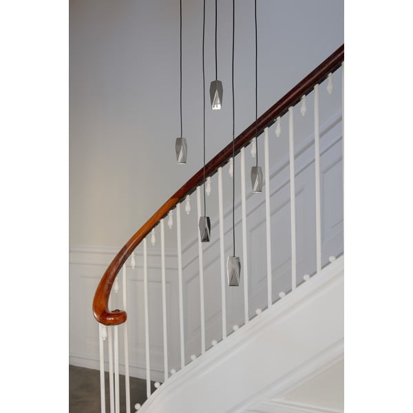 Crna viseća svjetiljka Rosette mini – UMAGE-image-3