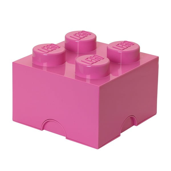Ružičasta kvadratna kutija za pohranu LEGO® Friends-image-1