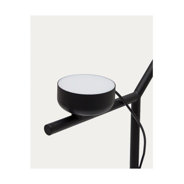 Crna metalna LED stolna lampa s mogućnosti zatamnjivanja (visina 61,5 cm) Orey – Kave Home-image-2