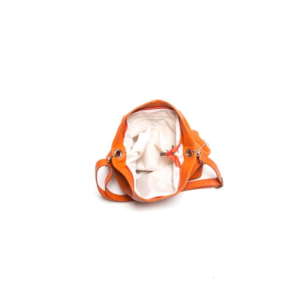 Narančasta kožna torbica Luise Vannini Gilliana-image-3