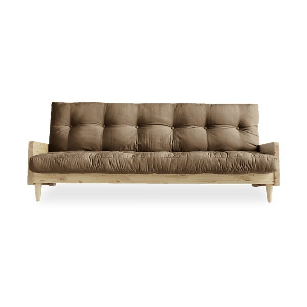 Podesiva sofa Karup Design India Natural Clear/Mocca