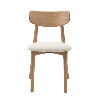Krem/u prirodnoj boji blagovaonska stolica Elim – Unique Furniture