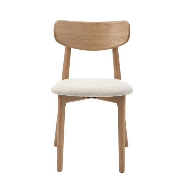 Krem/u prirodnoj boji blagovaonska stolica Elim – Unique Furniture-image-3