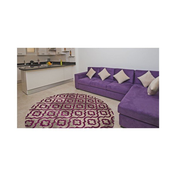 Ljubičasti tepih Webtappeti Evergreen, 155 cm-image-1