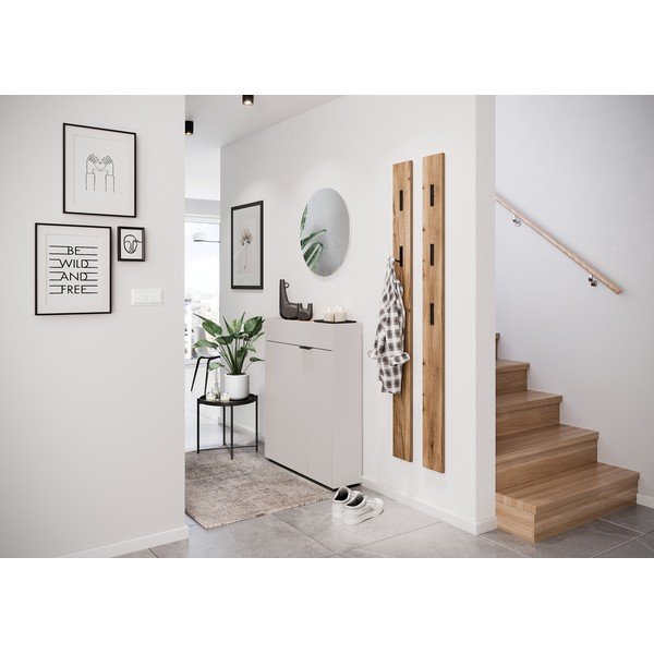 Krem ormarić u mat dekoru 83x99x22 cm Ameca – Germania-image-1