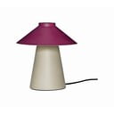 Ljubičasto-bež metalna stolna lampa Chipper - Hübsch