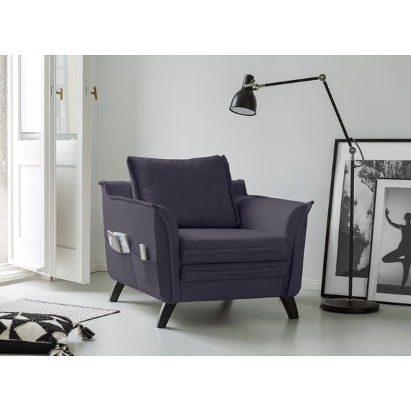 Antracit fotelja Miuform Charming Charlie-image-2