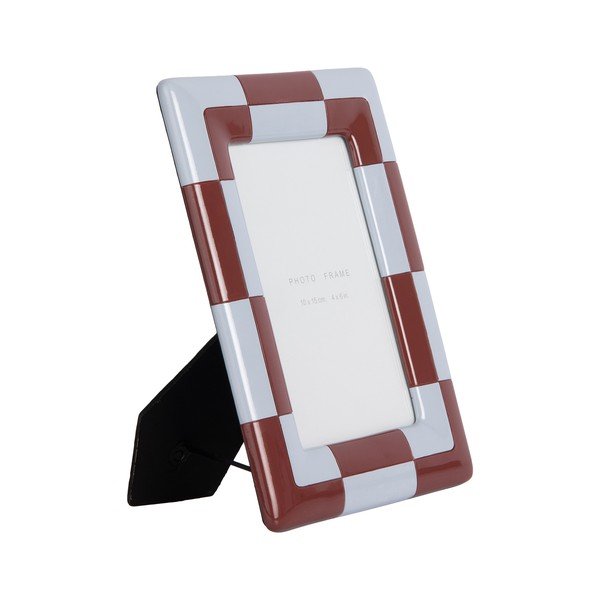 Bordo/svijetlo plavi okvir od polyresina 16x21 cm Firenze – PT LIVING-image-1