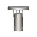 Svijetlo siva LED stolna lampa s mogućnosti zatamnjivanja (visina 20 cm) BringMe – Hübsch