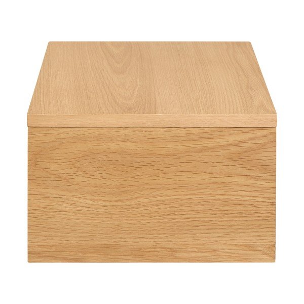 Noćni ormarić u dekoru hrasta u svijetloj prirodnoj boji Monfort – Actona-image-4