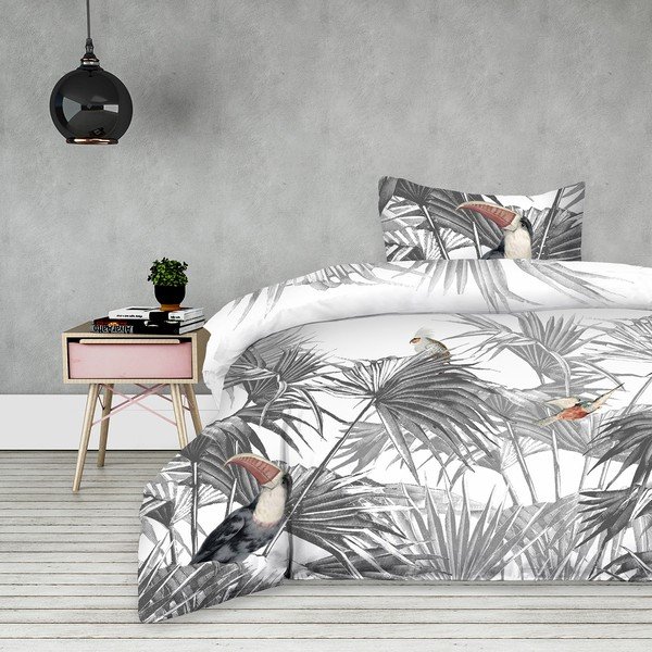 AmeliaHome Toucan pamučna posteljina, 135 x 200 cm-image-1