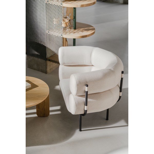 Bež vunena fotelja Ubi – noo.ma-image-3