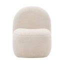 Bijela dječja fotelja od bouclé tkanine Bucky – Kave Home