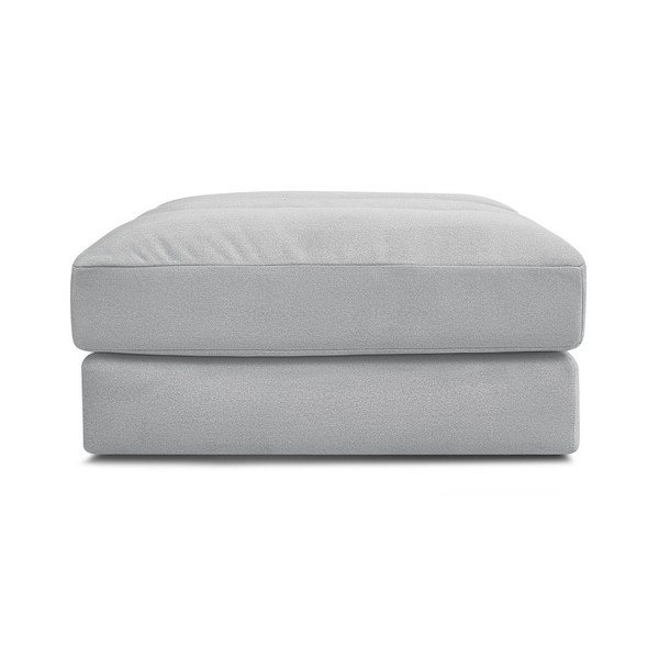 Svijetlo sivi baršunast tabure Sierra – Bobochic Paris