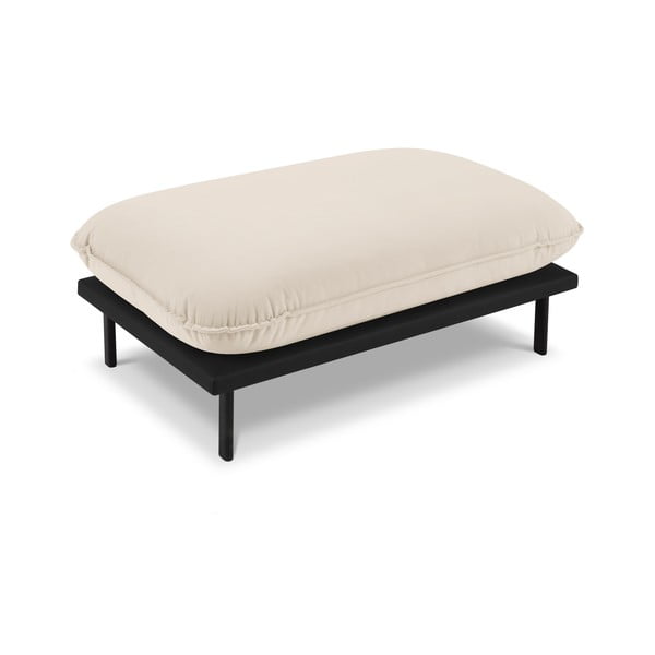 Bež baršunast tabure Auguste – Interieurs 86-image-3