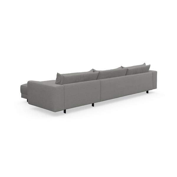 Svijetlo siva kutna garnitura (promjenjiva) Samba – Furninova -image-4