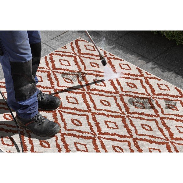 Crveno-bijeli vanjski tepih NORTHRUGS Rio, 80 x 150 cm-image-1