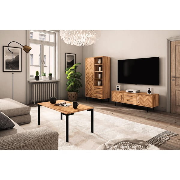 Stolić od hrastovine 60x110 cm Abies - The Beds-image-1