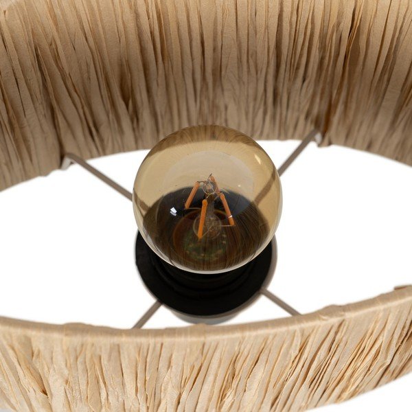 Bež/u prirodnoj boji stolna lampa sa sjenilom od ratana (visina 37,5 cm) – Ixia-image-4