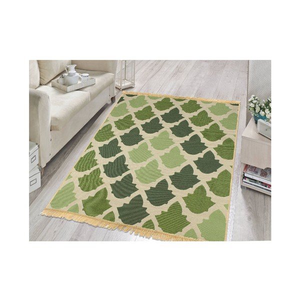 Zeleni tepih Floorist Baklava Green, 80 x 150 cm-image-2