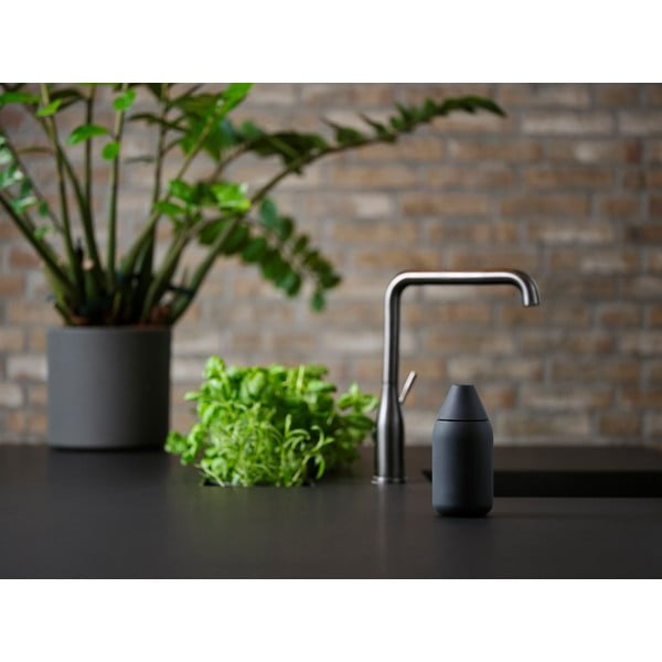 Crni silikonski dozator sapuna 300 ml Singles – Zone-image-3