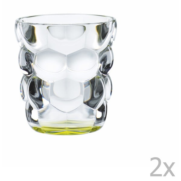 Set od 2 Nachtmann Bubbles Green kristalne čaše, 330 ml