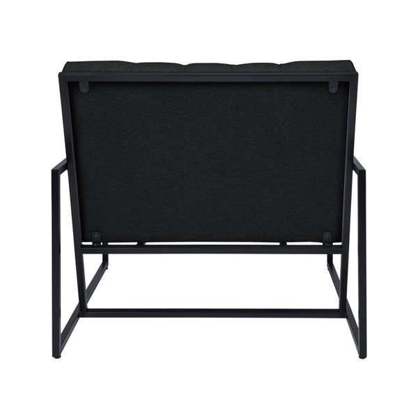 Crna fotelja Mazzini Sofas Aster-image-3