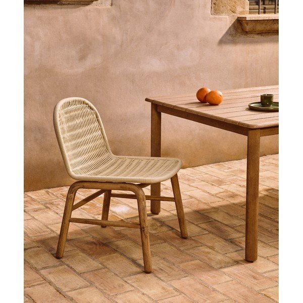 Bež vrtna stolica Alipa – Kave Home-image-1