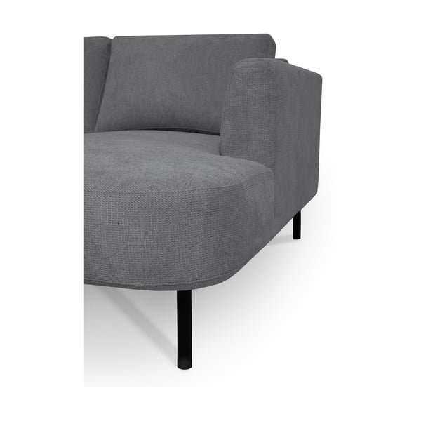 Tamno siva kutna garnitura (s lijevim kutom/u obliku slova "U") Hero – Scandic-image-4