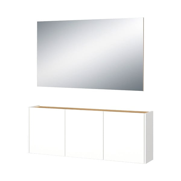 Bijeli set za hodnik u dekoru hrasta Libbiano – Germania