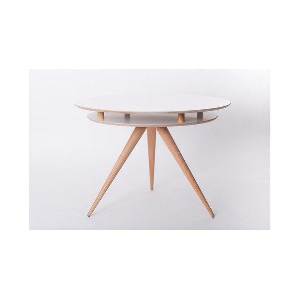 Blagovaonski stol Triad White-image-1