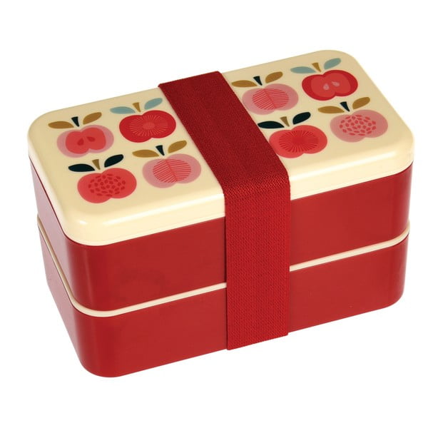 Kutija za ručak 2 kom/s priborom za jelo Vintage Apple – Rex London
