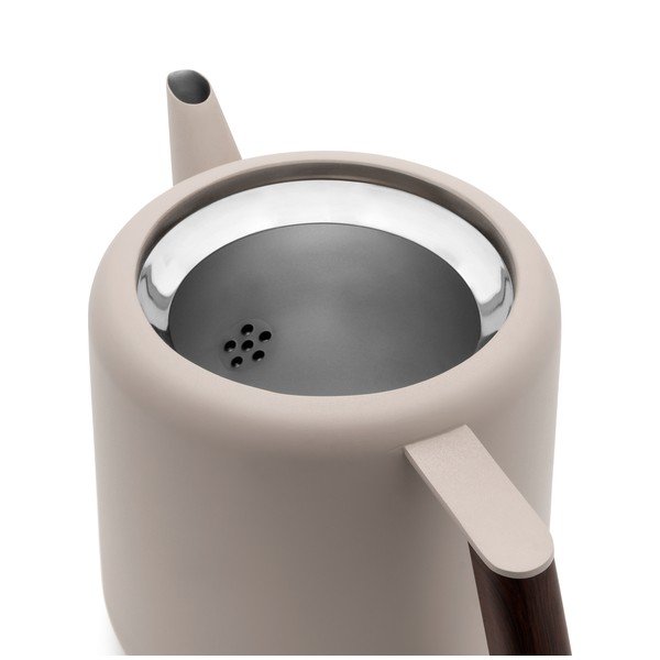 Bež čajnik od nehrđajućeg čelika 1,1 l Duet Boston – Bredemeijer-image-3