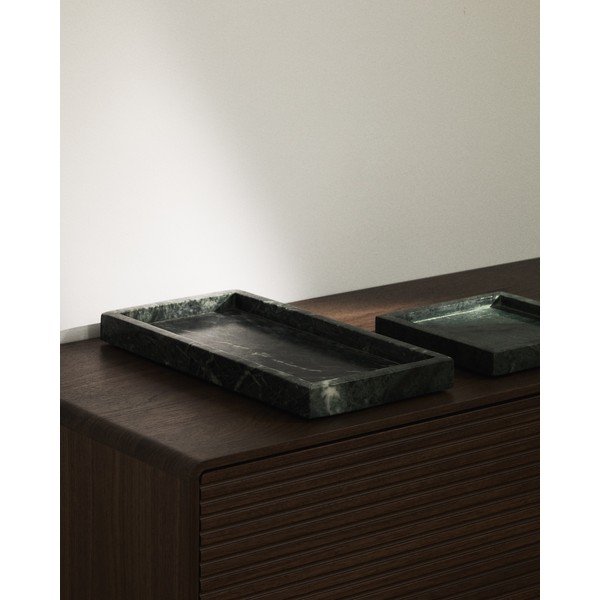 Mramoran ukrasni pladanj 18x18 cm Serela – Kave Home-image-1