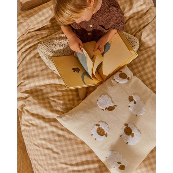 Pamučan dječji jastuk 45x45 cm Milu – Kave Home-image-1