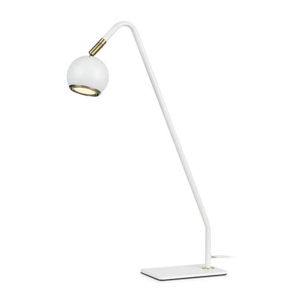 Bijela stolna svjetiljka Markslöjd Coco, visina 47 cm
