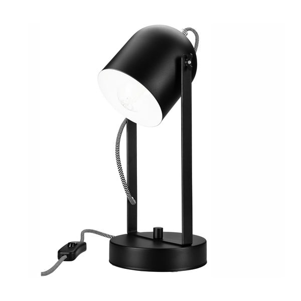 Crna stolna lampa - LAMKUR