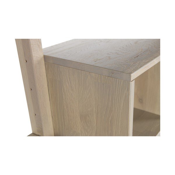 Regal od hrastovine s kliznim vratima za zidni set WOOOD Gyan-image-1