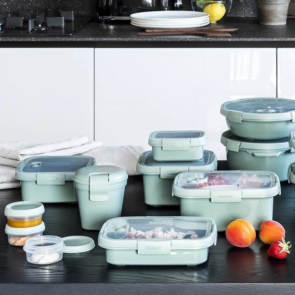 Zelena prijenosna posuda za hranu Curver To Go, 1 l-image-1