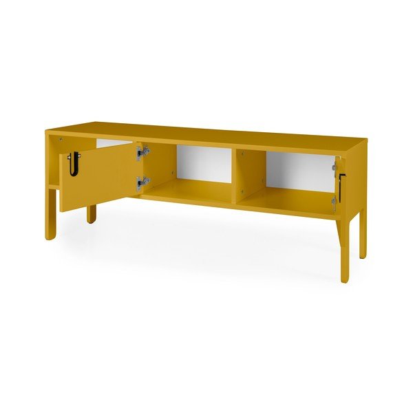 Žuta komoda za TV Tenzo Uno, širina 137 cm-image-3