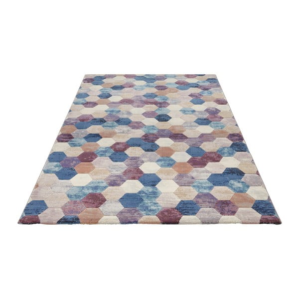 Plavo-ljubičasti tepih Elle Decoration Arty Manosque, 80 x 150 cm-image-3