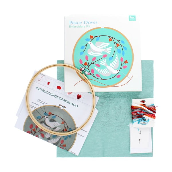 Set za vezenje Peace Doves – Rex London