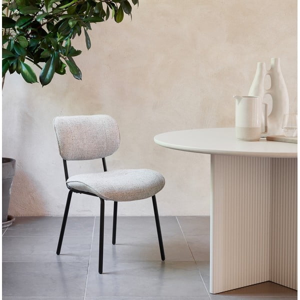 Svijetlo siva blagovaonska stolica Buffalo – Unique Furniture-image-1