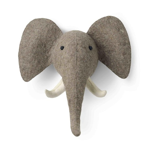 Dekoracija od vune u obliku životinje Lisica slon