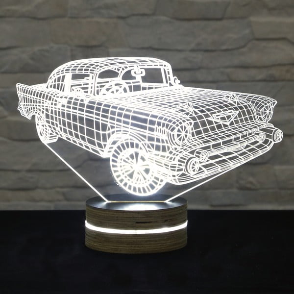 3D Super Car stolna lampa