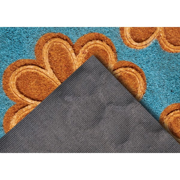 Otirač od kokosovih vlakana 45x75 cm Flowers – Hanse Home-image-4