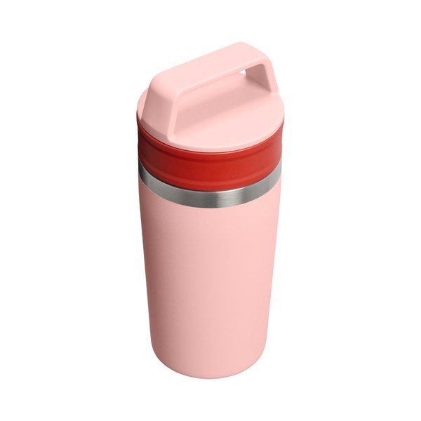Termo šalica od nehrđajućeg čelika boja breskve 350 ml Café-To-Go Travel Mug Peach Rose – Stanley-image-2