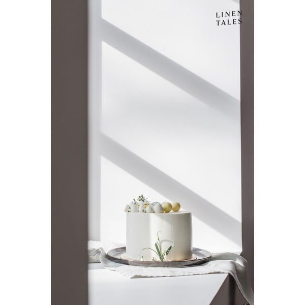 Svijetlosiva lanena krpa Linen Tales, 65 x 45 cm-image-1