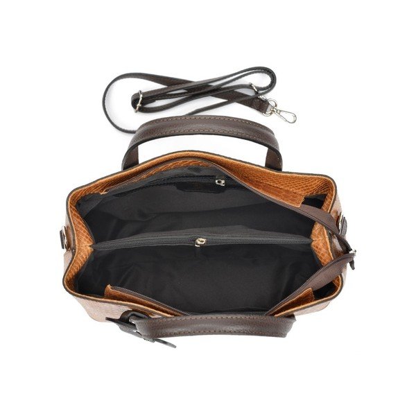 Konjak smeđa kožna torba Robert M Muriell-image-1