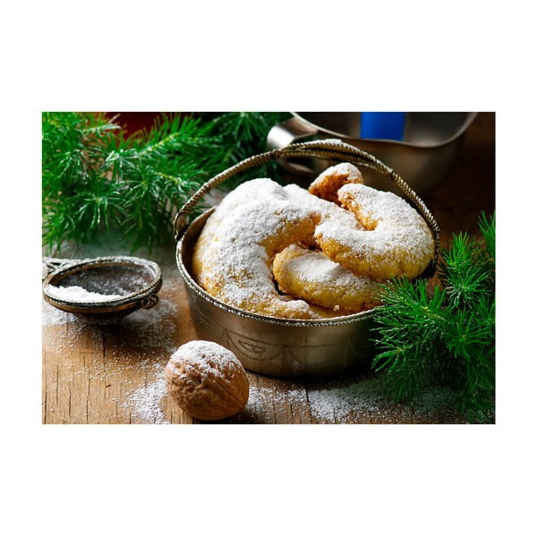 Silikonski kalup za pečenje za božićne suhe kolačiće 24,5x34,5 cm – Orion-image-2